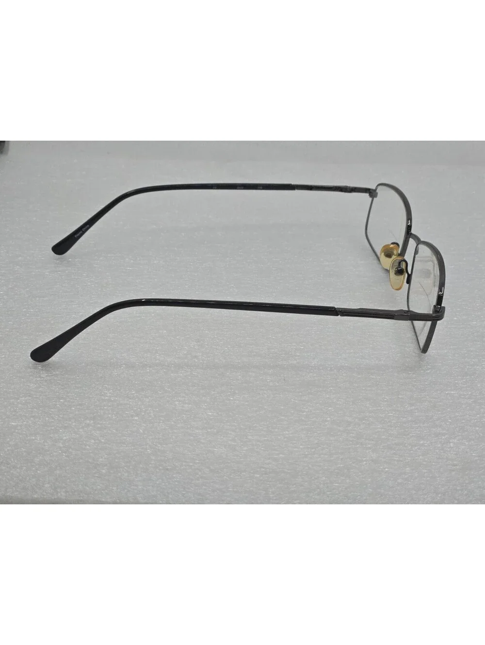 Equinox EQ212 Gunmetal Eyeglasses 53-18-145 Rectangular Men's W/Case Movie Prop